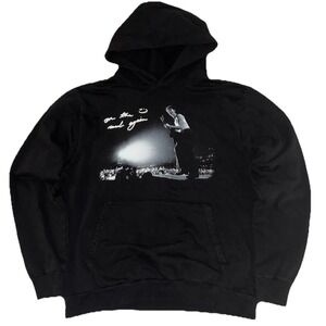 Shawn Mendes On The Road Again Hoodie L Black Tour‎ Merch NEW